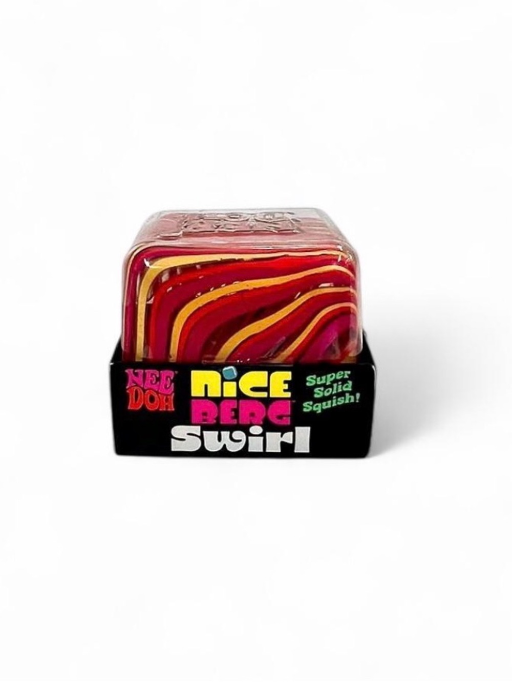 Swirl Squish Toy - Red & Yellow